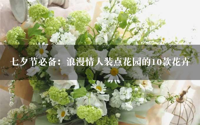 七夕节必备：浪漫情人装点花园的10款花卉